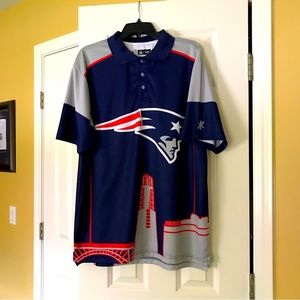 NE Patriots Golf Shirt